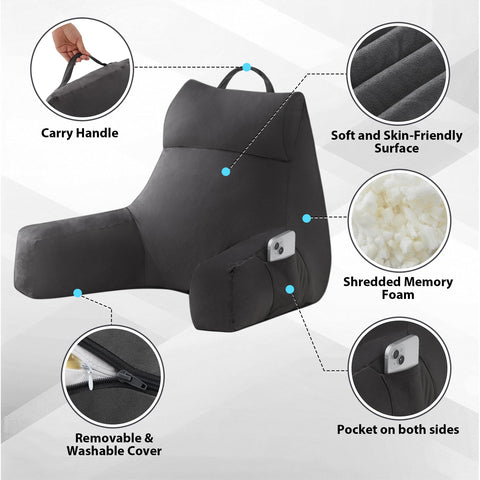 IPYNBAP carry handle makes moving the pillow easy around the home.