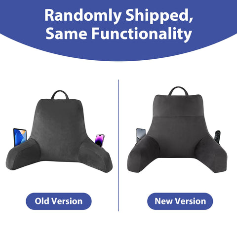 IPYNBAP side pocket storage keeps remotes and glasses at hand.