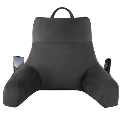 IPYNBAP reading pillow with arms for ergonomic lounge and support.