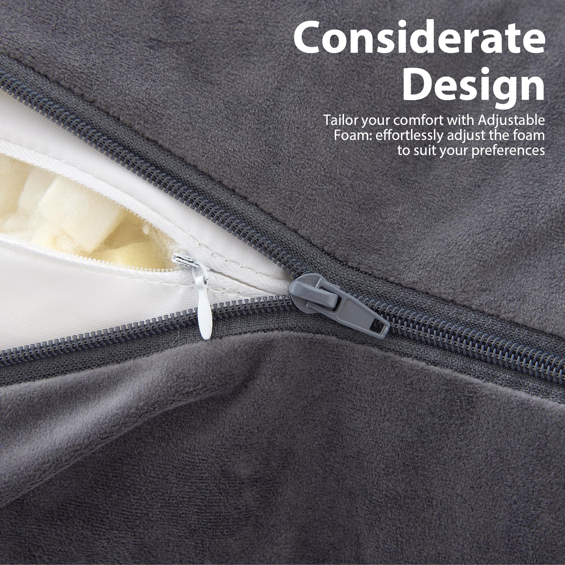 IPYNBAP reading pillow with carry handle for easy transport.