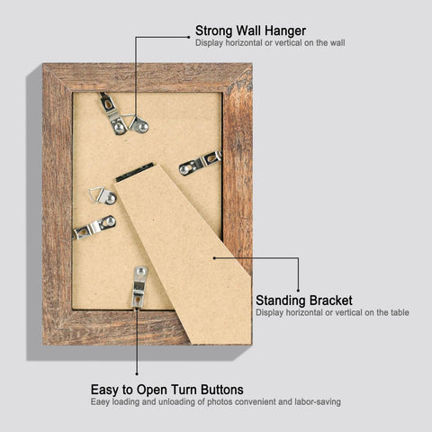 iRahmen 5x7 frame set durable MDF construction