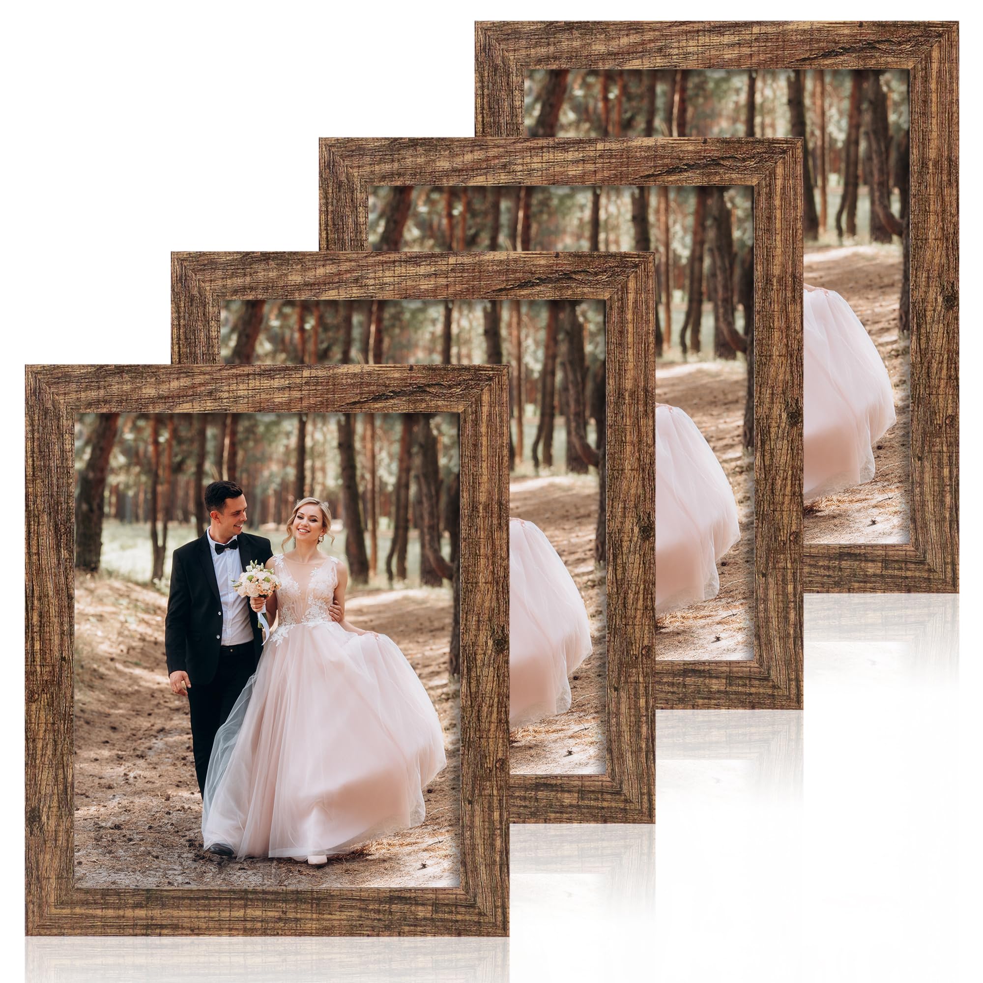 iRahmen 8x10 set of four frames for wall or desk display.