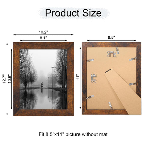 iRahmen back fasteners enable quick picture swaps