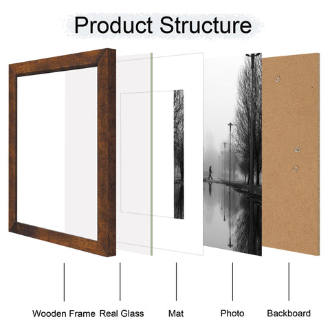 iRahmen back-fasteners enable quick picture swaps and easy setup.