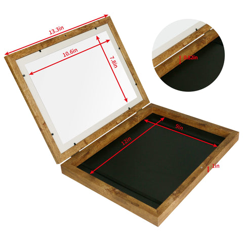 iRahmen Kids Art Frames display both 2D and 3D artwork securely.