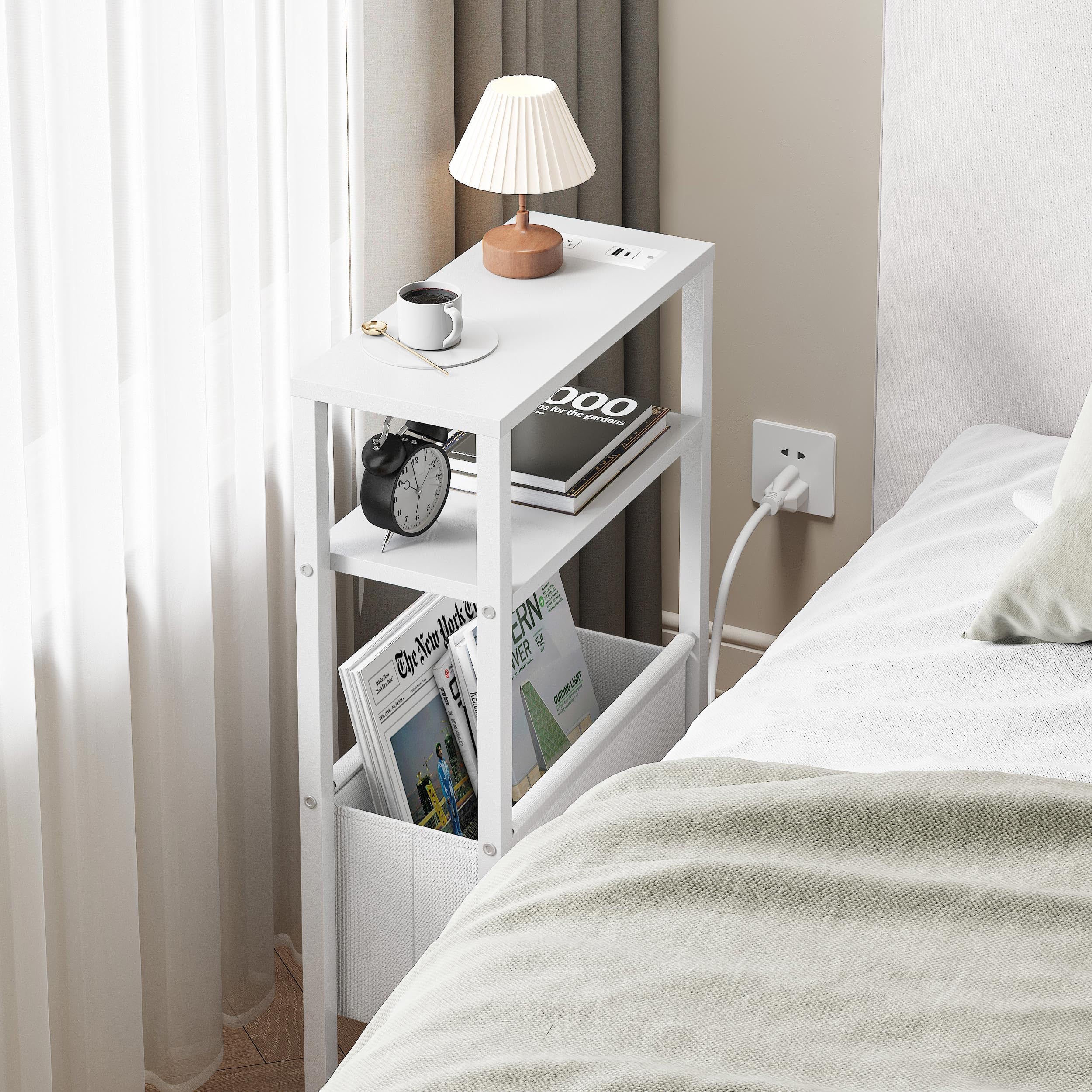 IRCPEN bedside use showing slim profile for a small bedroom