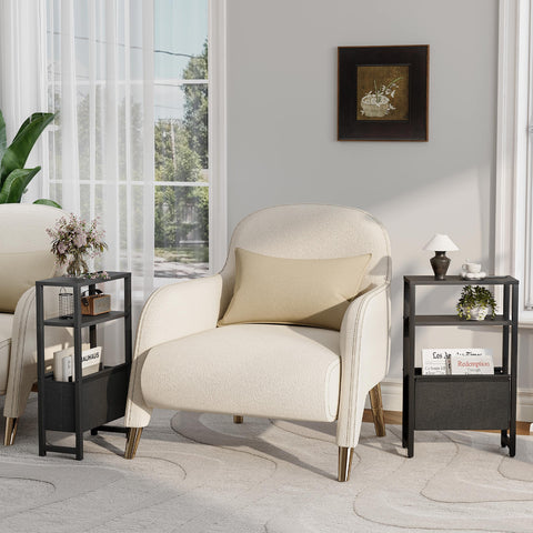 IRCPEN Narrow Side Table sturdy frame underlines durable construction