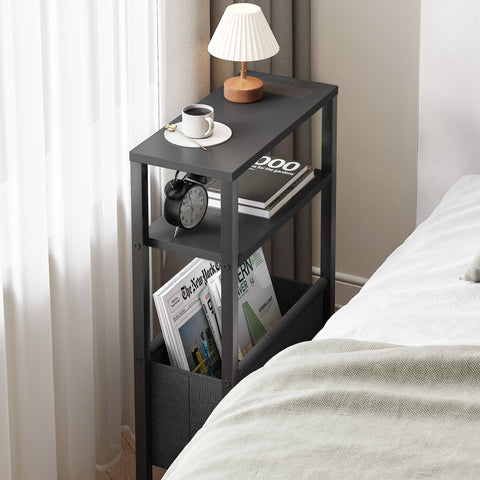 IRCPEN Narrow Side Table in living room setup for versatile placement