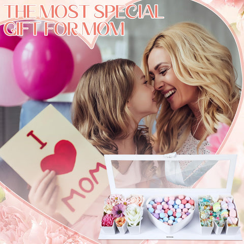 Ireer Mom letter gift box set versatile for flowers or treats.
