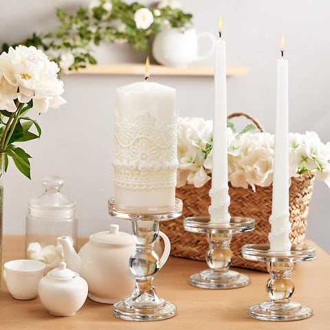 Irenare elegant centerpiece candles create stylish celebrations at home