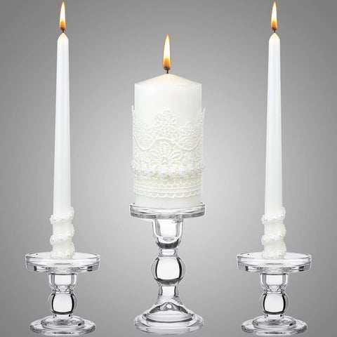 Irenare unity candles with holder set ideal for wedding ceremonies