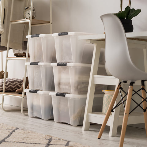 IRIS USA BPA-free plastic ensures safe, durable storage.