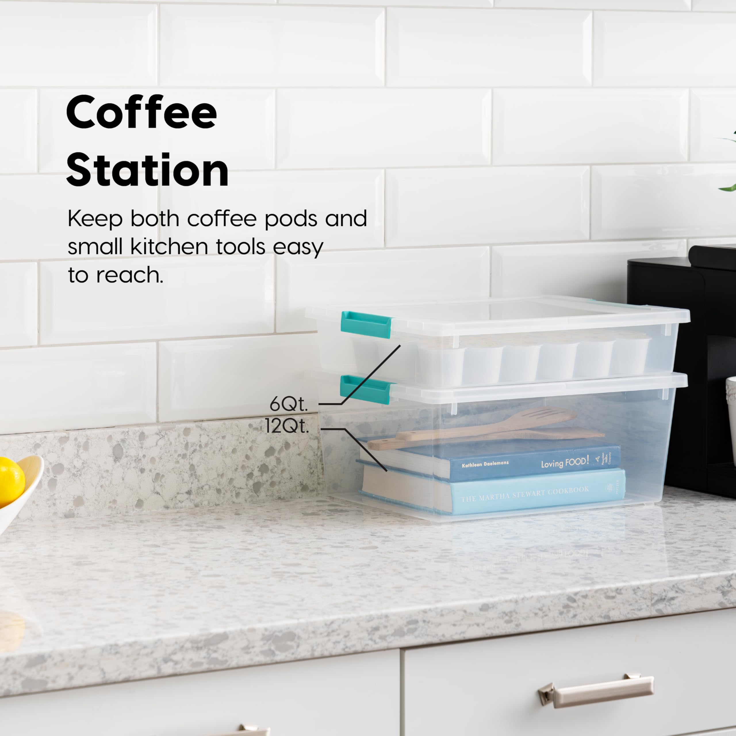 IRIS USA bins are great for craft rooms, offices, and dorms.