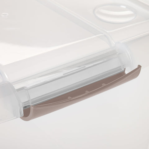 IRIS USA clear-view design makes contents visible without opening the lid.