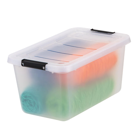 IRIS USA craft and office organization keeps supplies tidy.