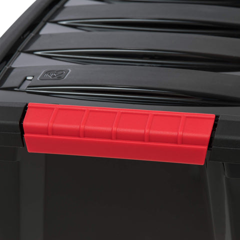 IRIS USA durable nestable container for flexible garage and home storage.