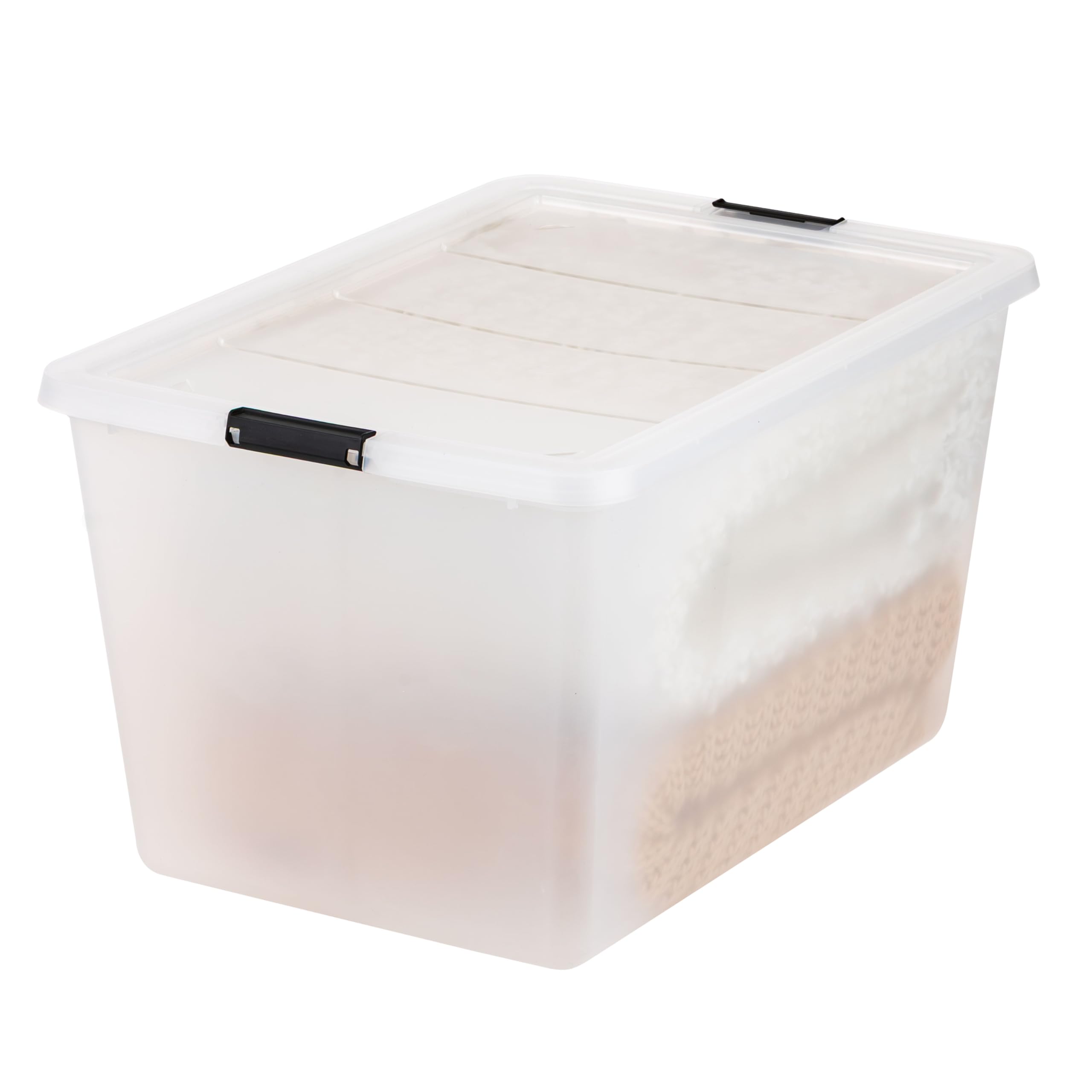Interior dimensions 17.5 by 11.13 by 12.06 inches maximize bulk storage.