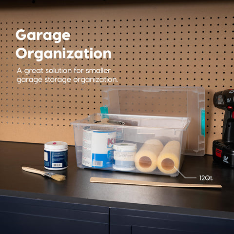 IRIS USA made in usa storage bin supports safe, durable organization.