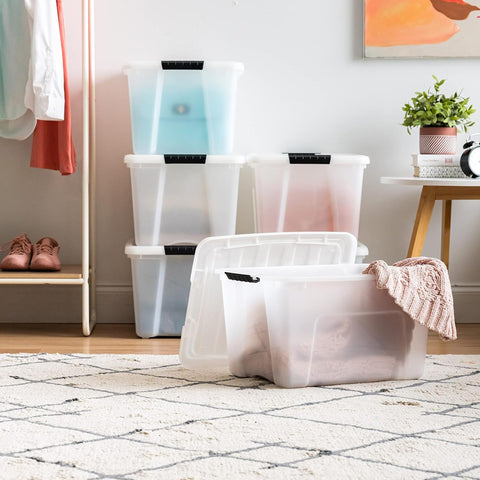 IRIS USA nesting design helps compact storage when not in use.