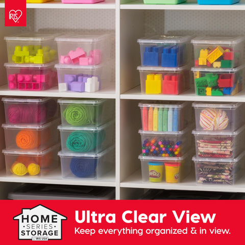 IRIS USA see-inside feature helps you identify contents at a glance.