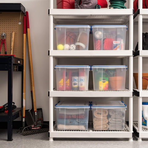 BPA-free material ensures safe storage of household items.