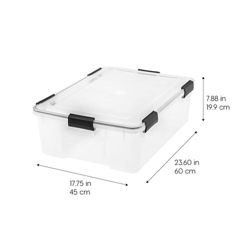 IRIS WeatherPro gasket seal blocks dust and humidity effectively.