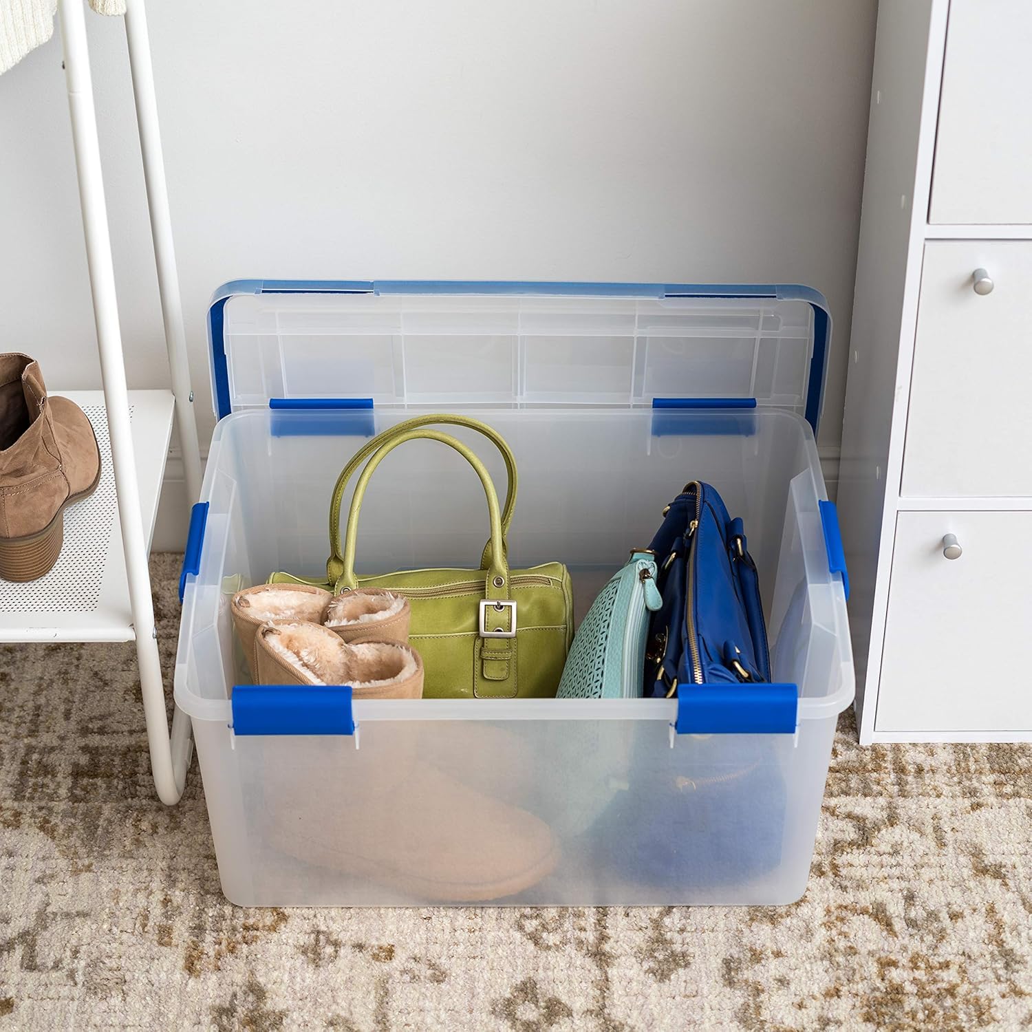 Nestable WeatherPro design saves space when not in use