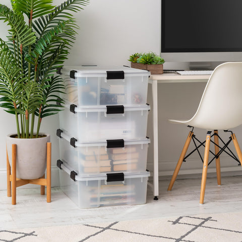 Nestable WeatherPro design allows compact storage when empty.