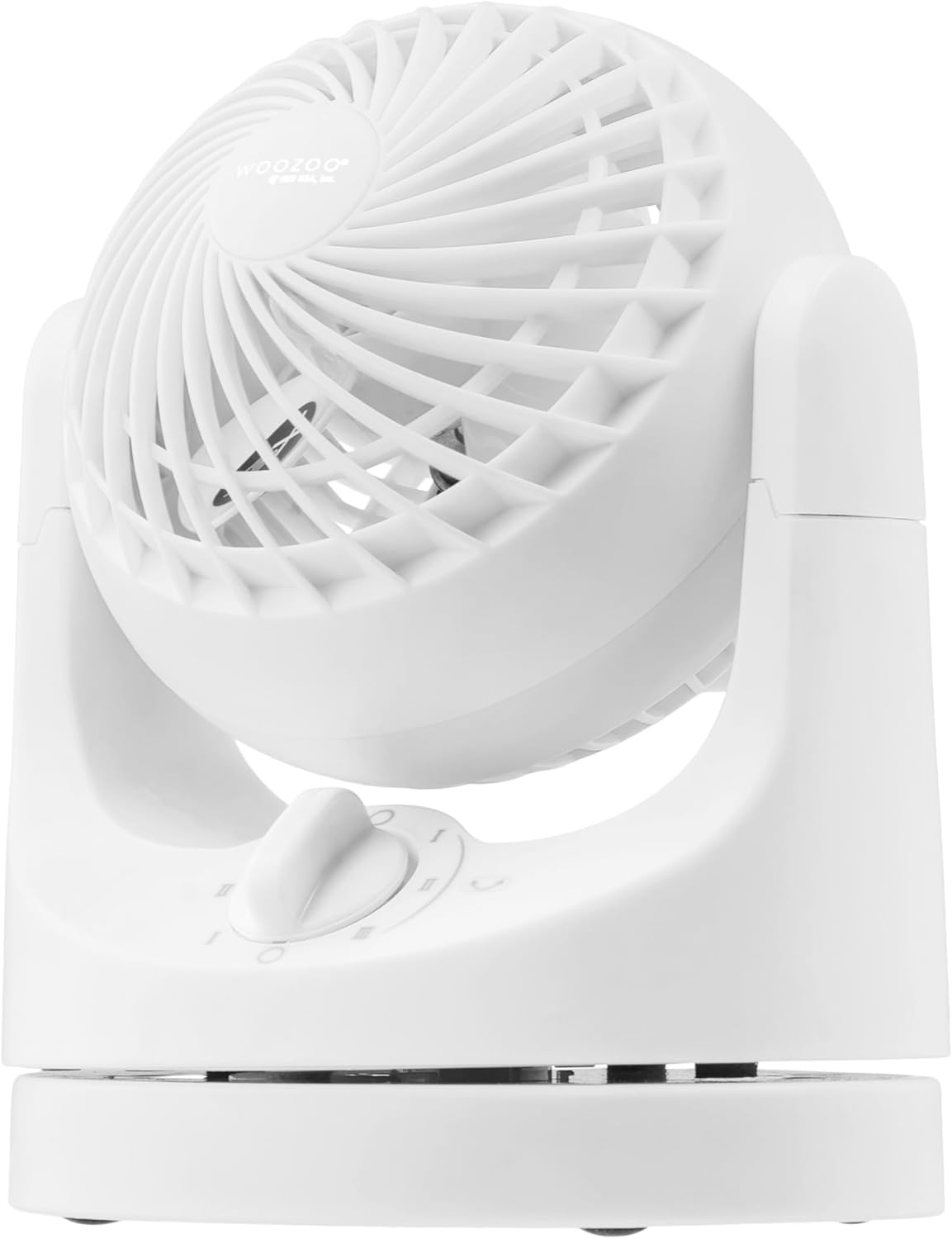 IRIS USA WOOZOO desk fan oscillating to deliver broad room cooling