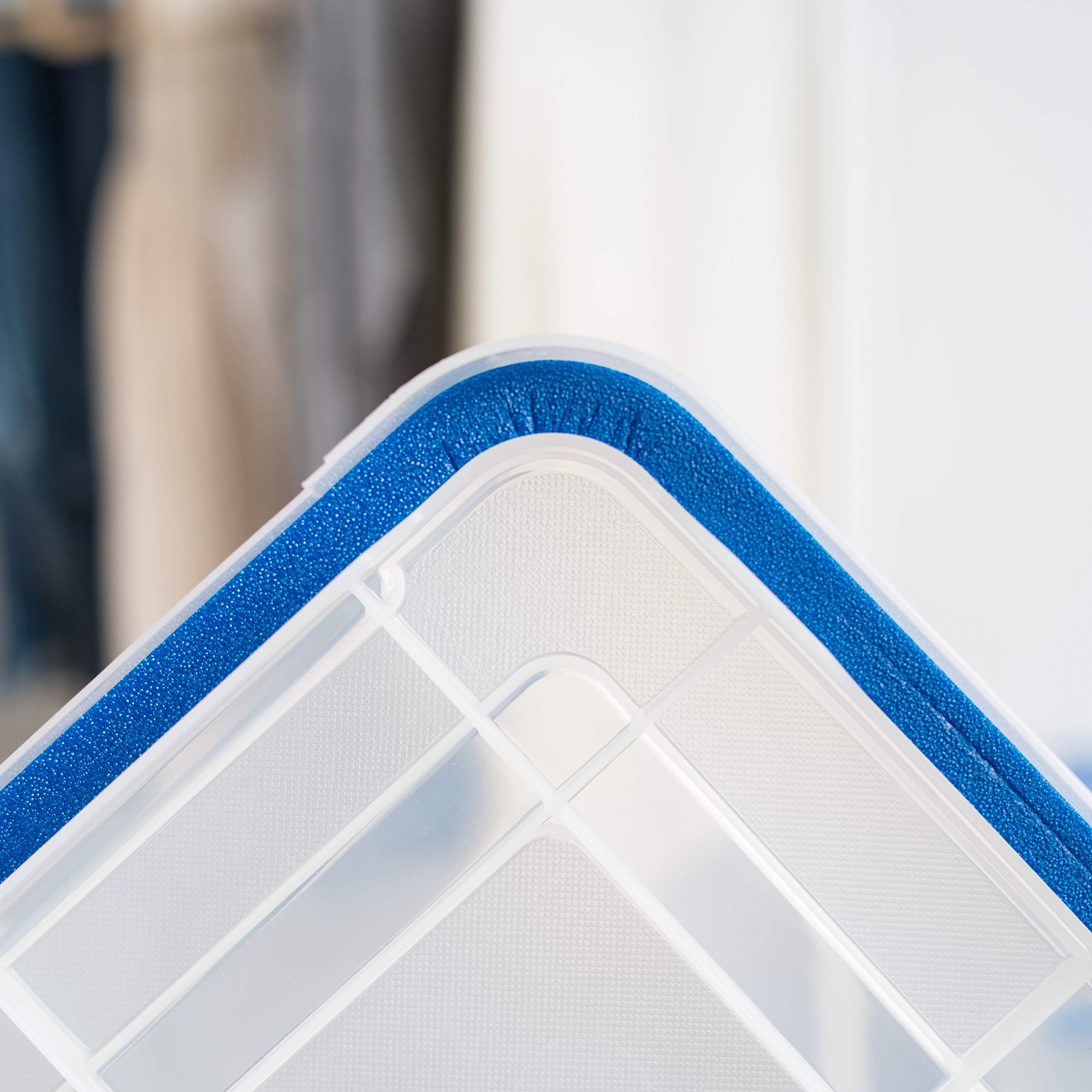 IRIS WeatherPro nestable design showing compact storage when not in use.