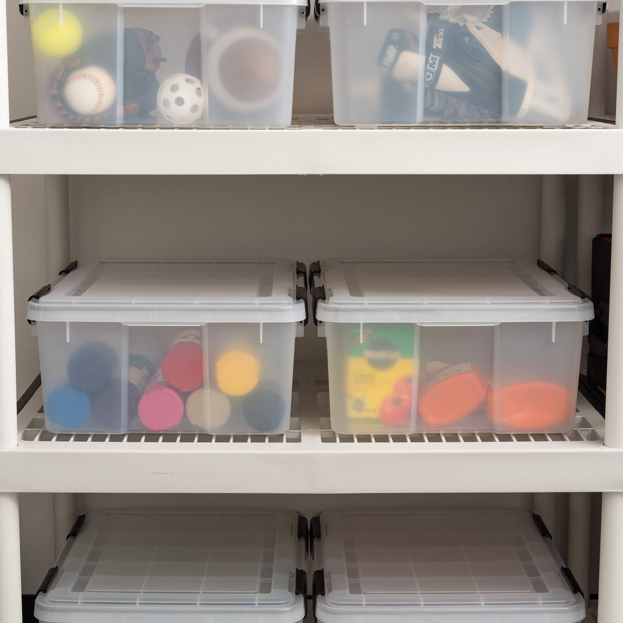 IRIS WeatherPro nesting design helps compactly store when not in use.