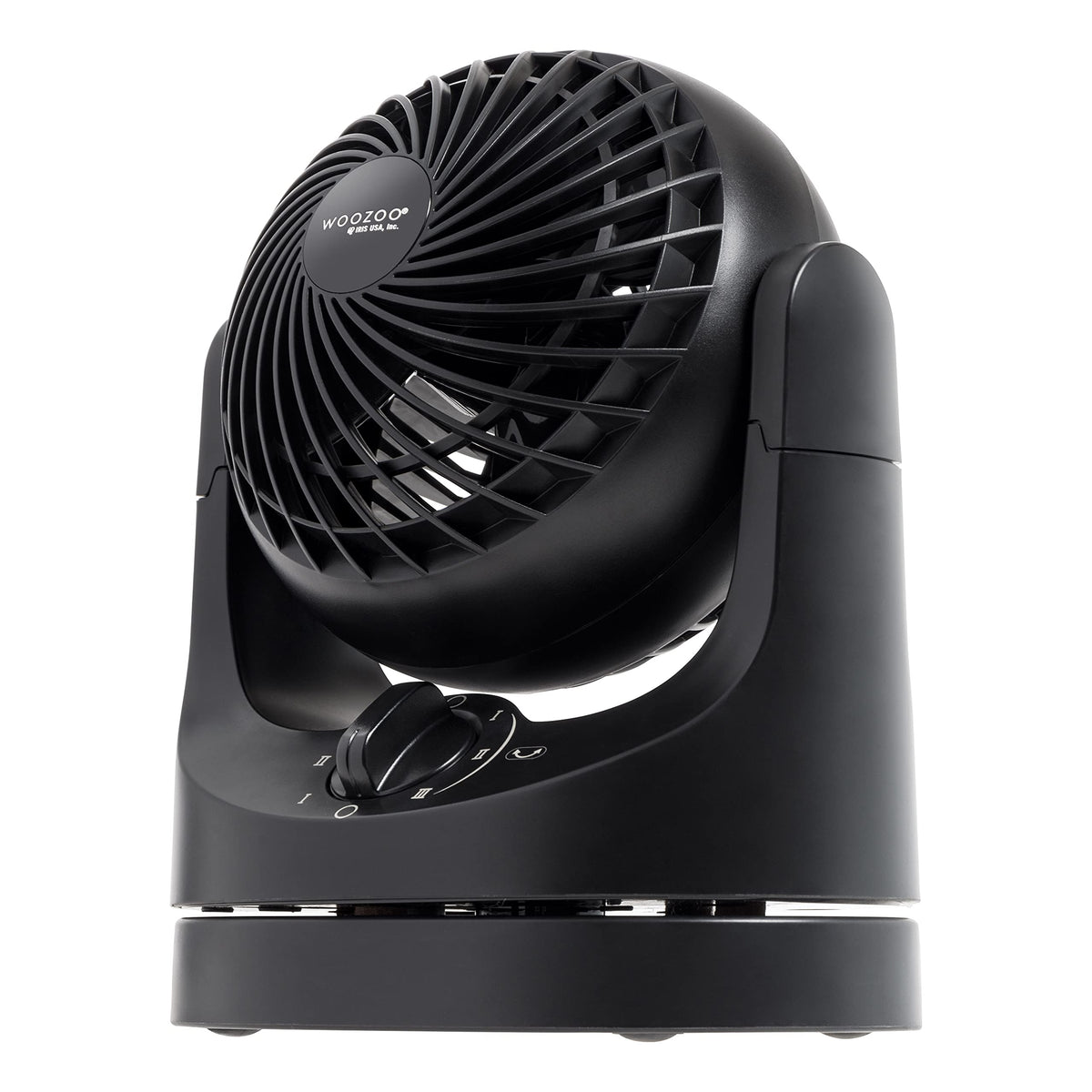IRIS USA WOOZOO desk fan oscillating head for even room cooling.