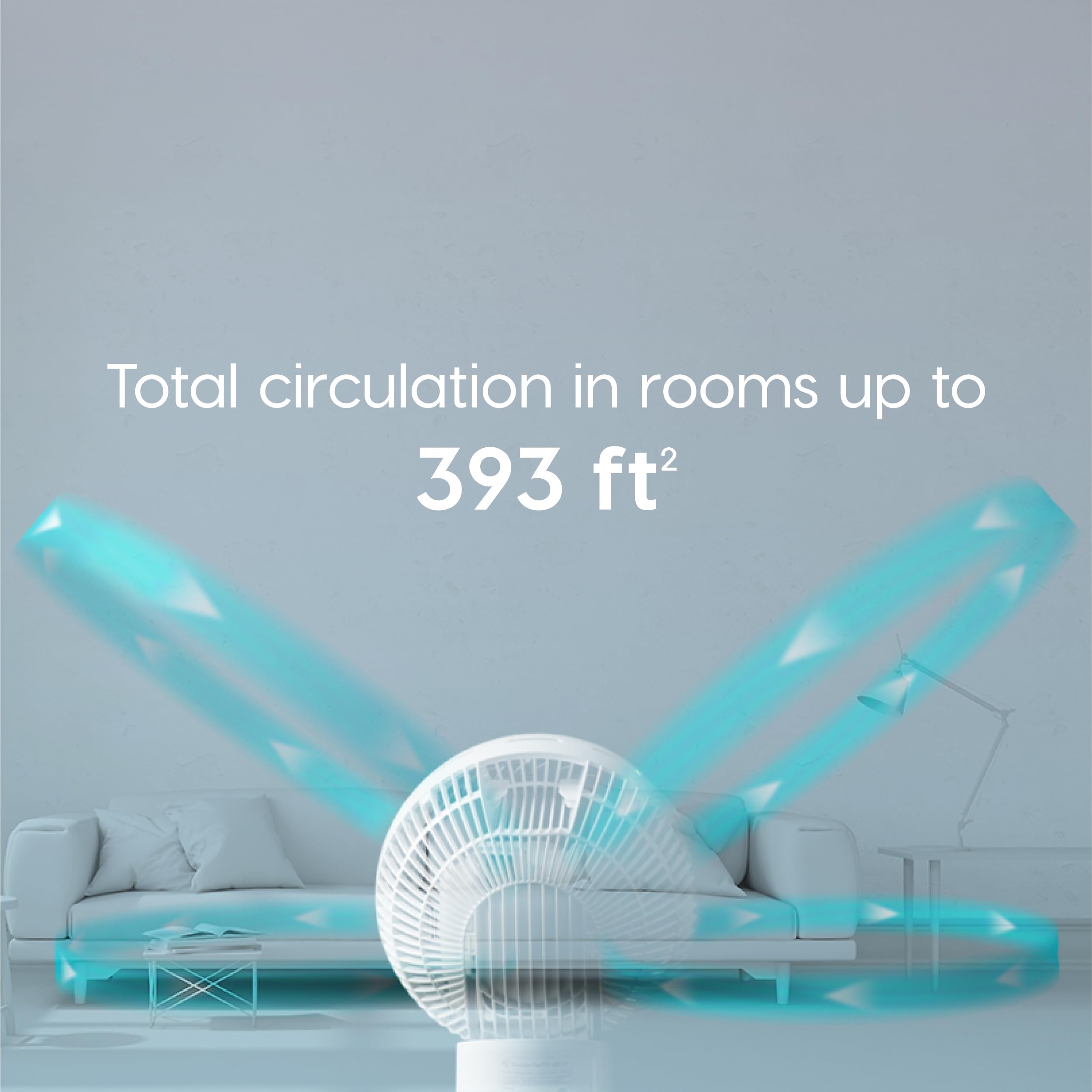 IRIS WOOZOO air circulator fan timer feature for auto shutoff