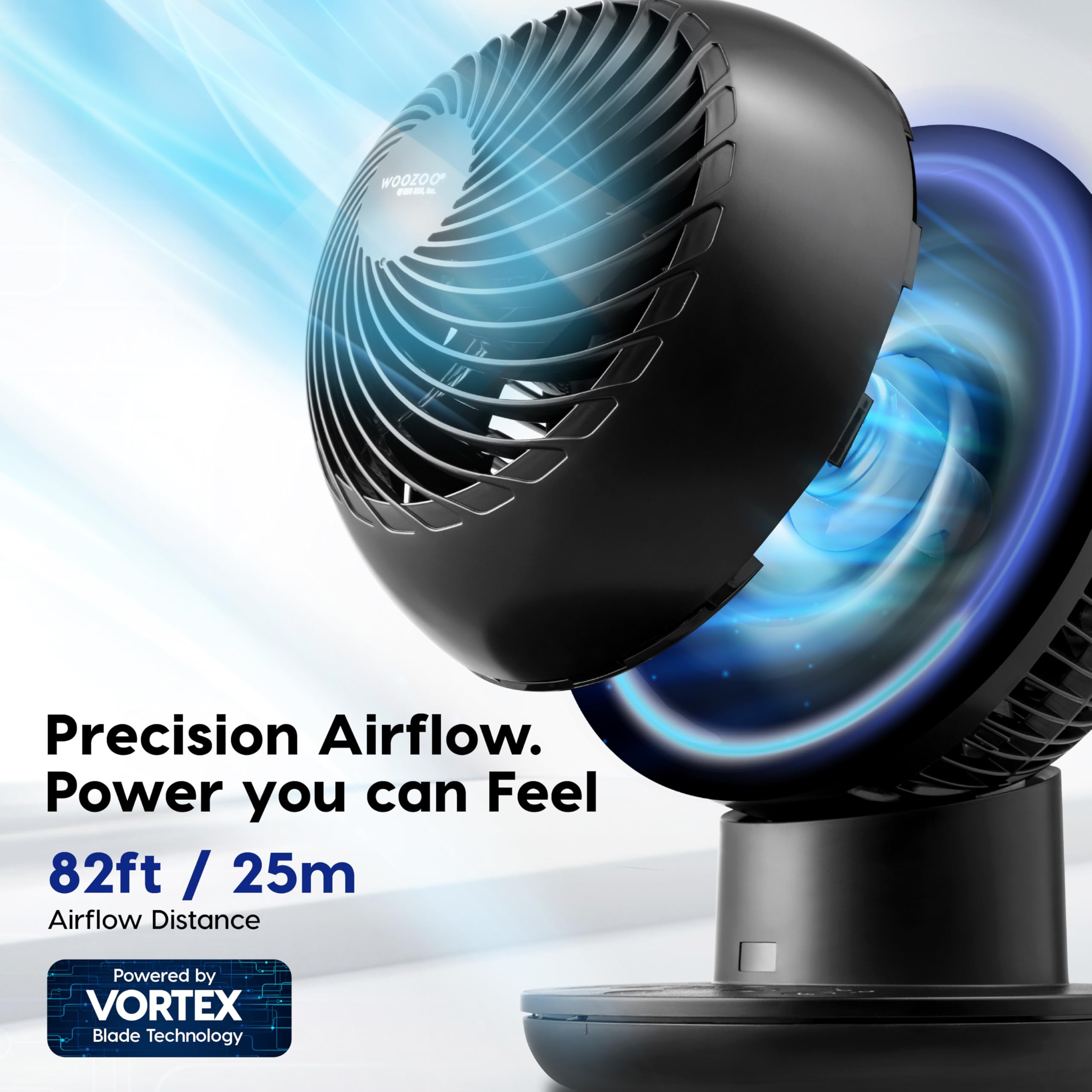 IRIS USA WOOZOO DC motor runs quietly at low power.