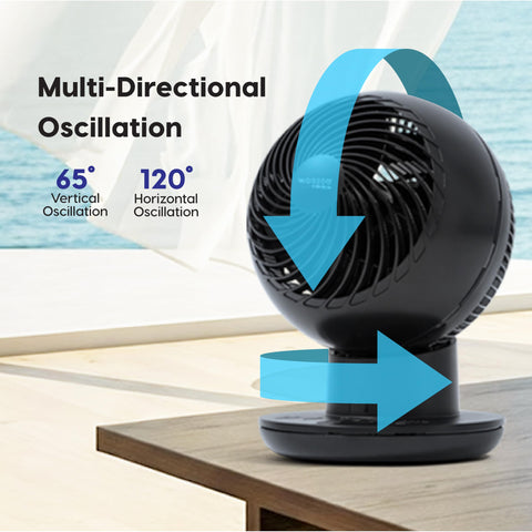 IRIS USA WOOZOO remote control for easy on/off and timer.