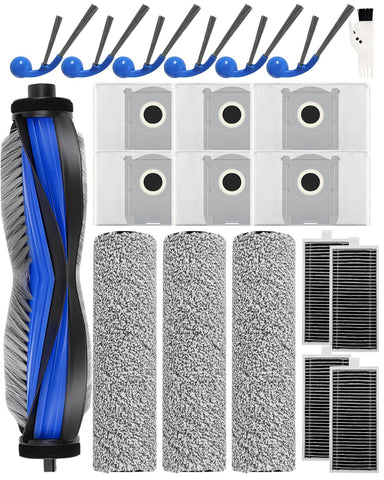 iRobacc T80 Omni main brush for thorough edge cleaning