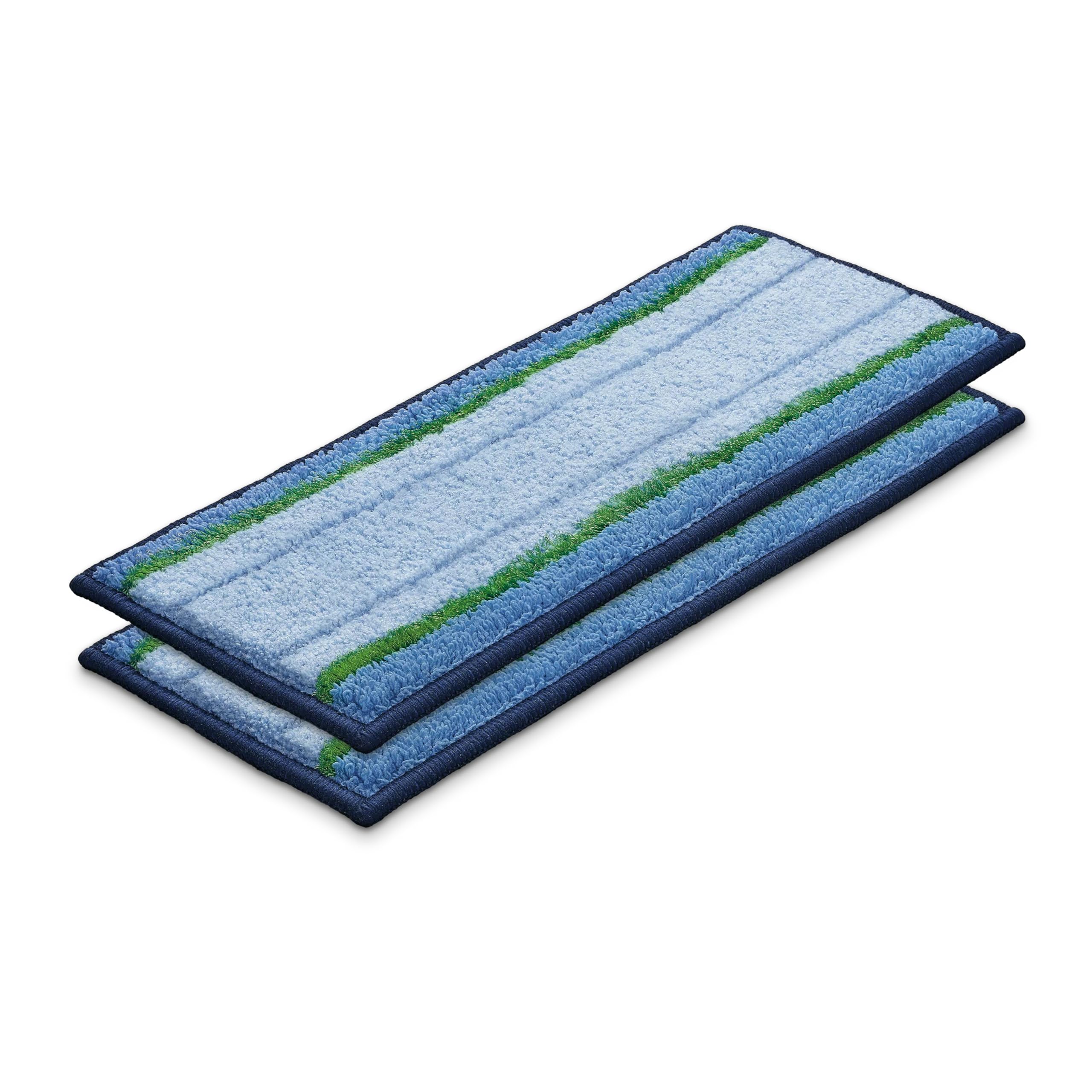 iRobot Braava jet m Series washable wet pads 2-pack ready to lift grime on floors.