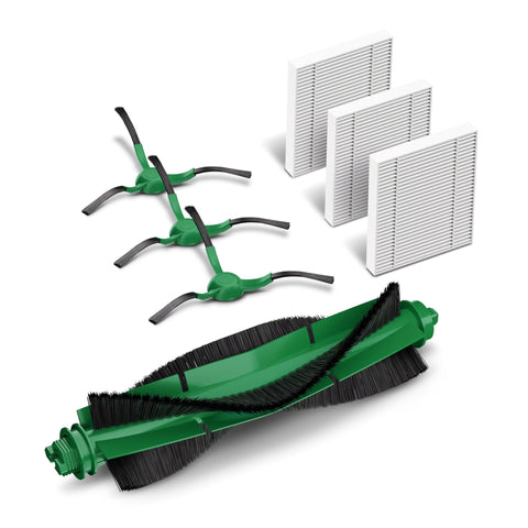 iRobot Roomba replenishment kit featuring authentic parts to maintain suction and edge cleaning performance