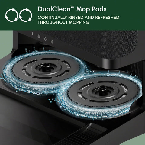 Roomba Home App interface showing cleaning options and zones