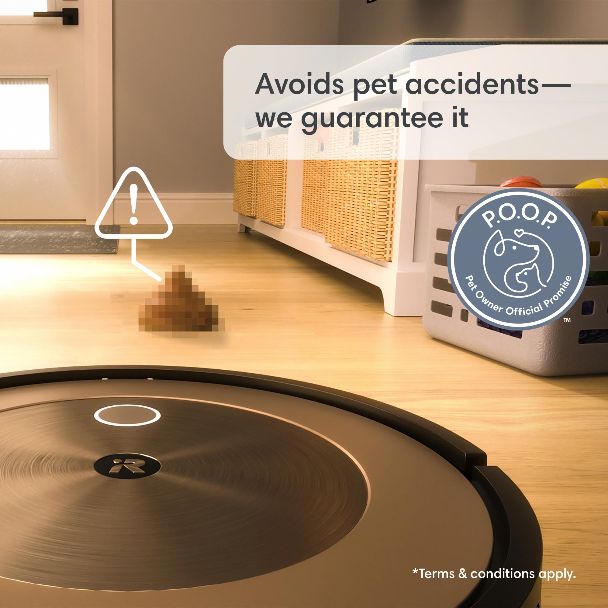 Roomba j9+ Dirt Detective learns routines to tailor cleaning.