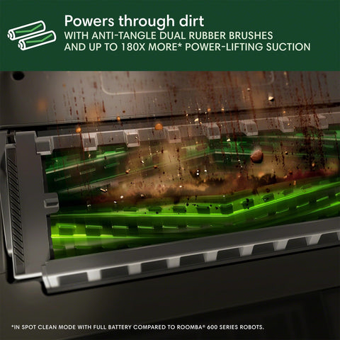 iRobot Roomba Max 705 ClearView Pro LiDAR mapping in action