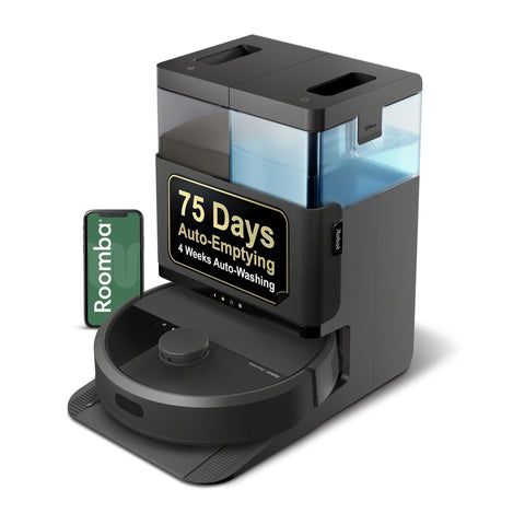 iRobot Roomba Plus 405 Combo robot ready for autonomous floor cleaning