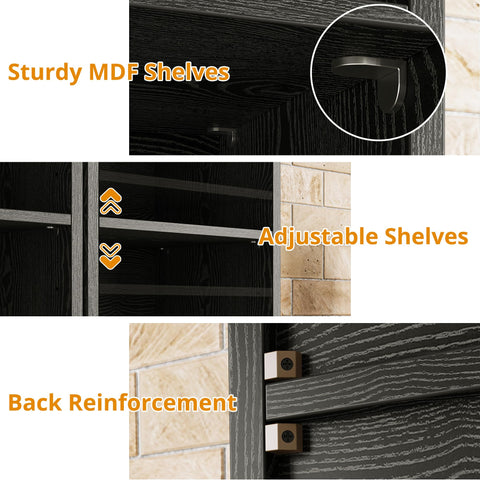 IRONCK MDF construction with anti-tip kit for stability and safety