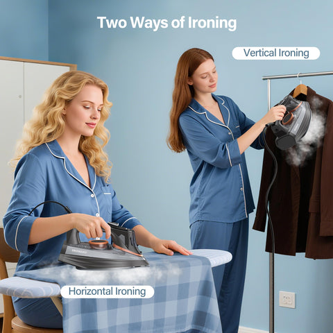 IRONDAY self-cleaning function maintains iron performance