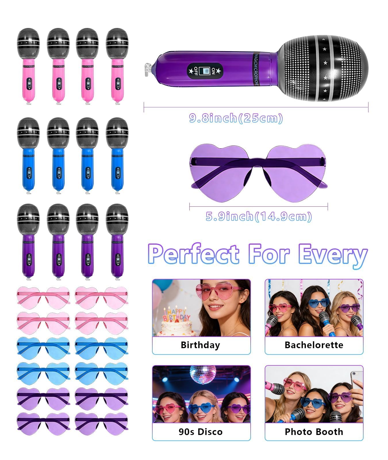 Irosiy karaoke party kit offers complete props for entertaining nights