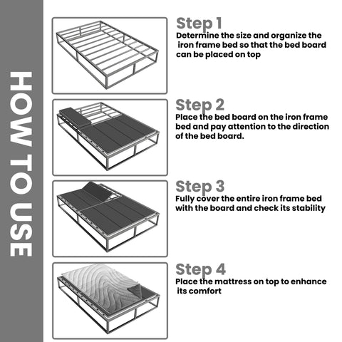 Irrical 10mm MDF core provides strong, durable support.
