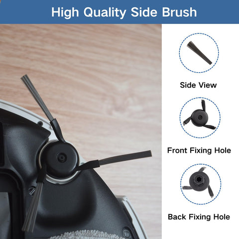 IRUOLYNN Dreame L40 Ultra side brushes for edge cleaning and coverage.