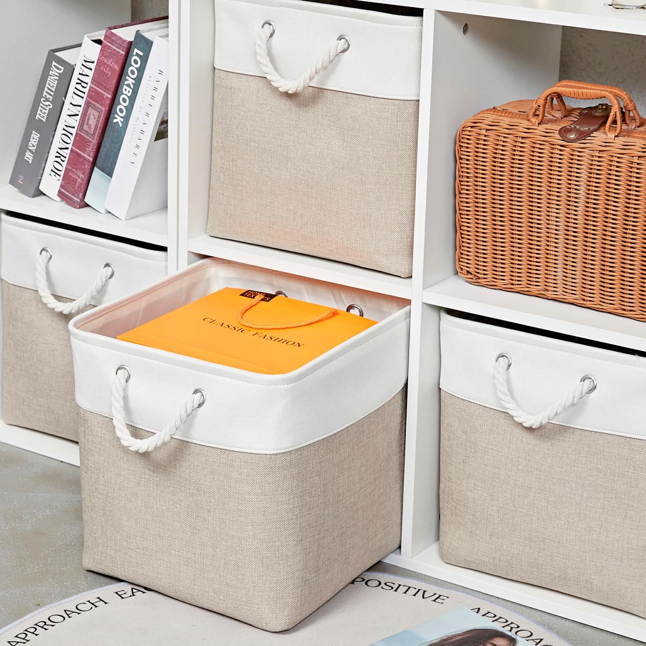 ISEMINGLA high-strength frame keeps cube sturdy on shelves over time.