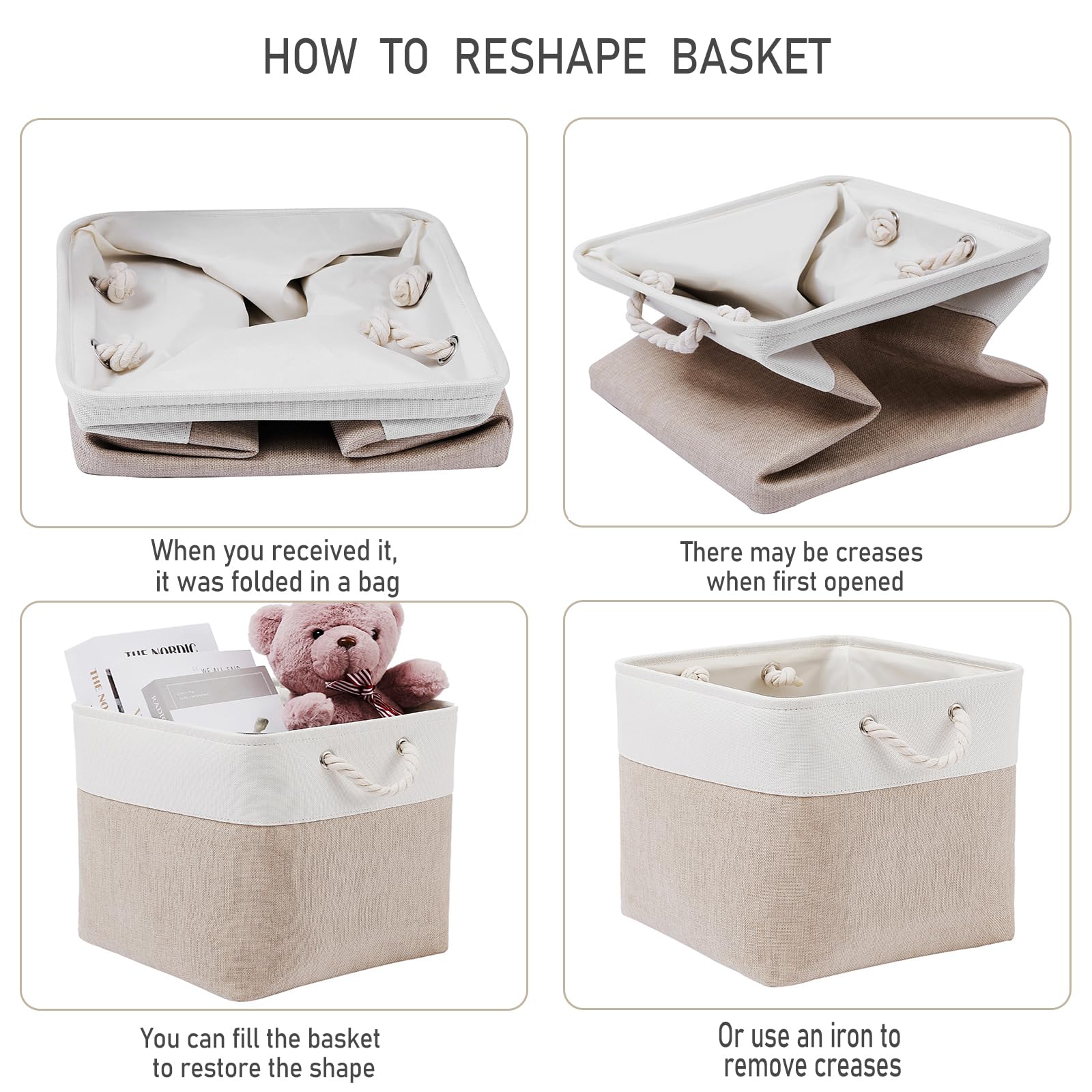 ISEMINGLA built-in handles for easy carrying and repositioning