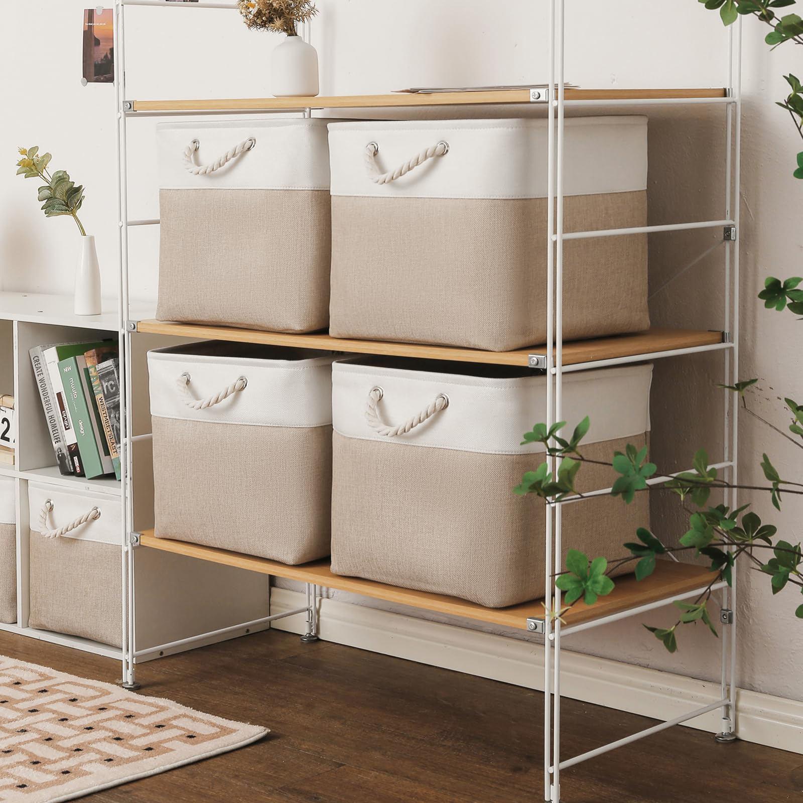 ISEMINGLA linen and EVA material with soft interior for durable storage